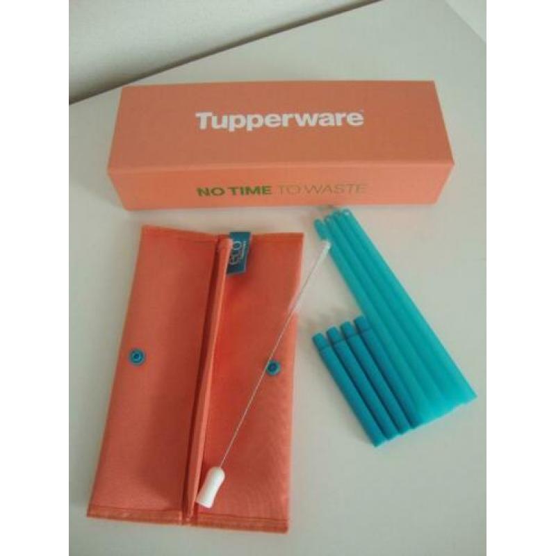 Tupperware eco rietjes; NIEUW!