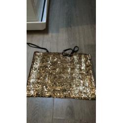 Glitter topjes maat S