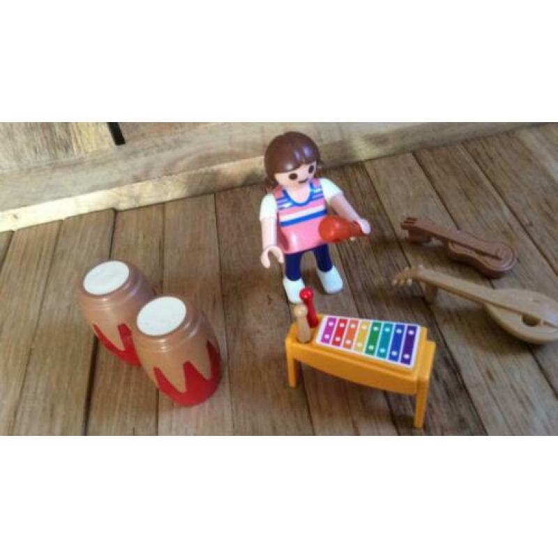 Playmobil meisje muziekinstrumenten muziek