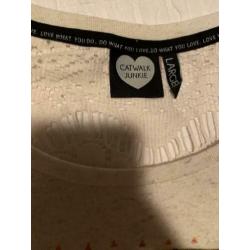 Catwalk junkie t-shirt nieuw maat L