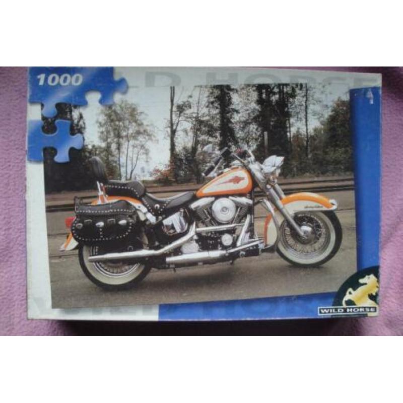 WILD HORSE PUZZLE 1.000 stukjes voor 2.50euro