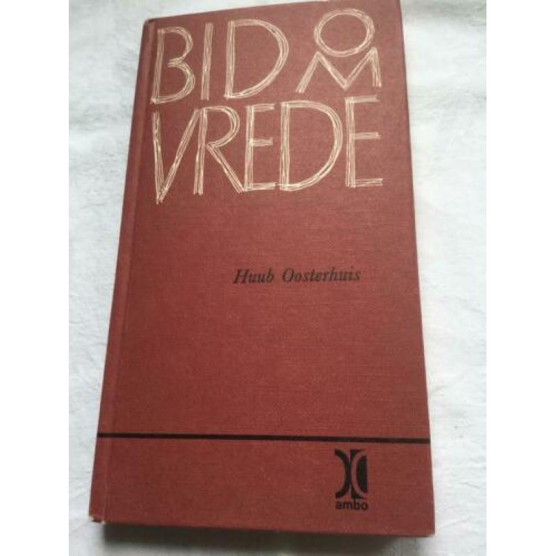 Boek Bid om vrede/Huub Oosterhuis