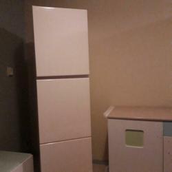 hoogglans siematic keuken kast met inbouw koelkast