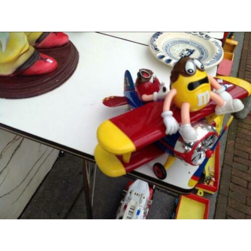 Ontzettend leuke display van M & M