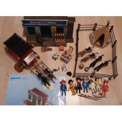 Playmobil 4431 Sheriff en Indianen + vintage extra's