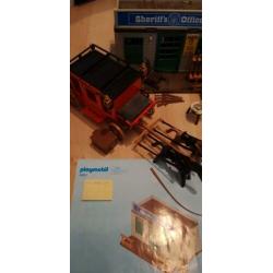 Playmobil 4431 Sheriff en Indianen + vintage extra's