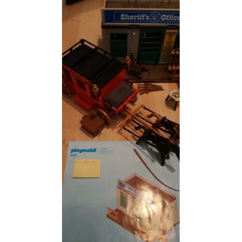 Playmobil 4431 Sheriff en Indianen + vintage extra's