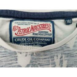 Petrol t-shirt maat 140