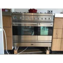 Boretti fornuis met 2 ovens 90 cm breed