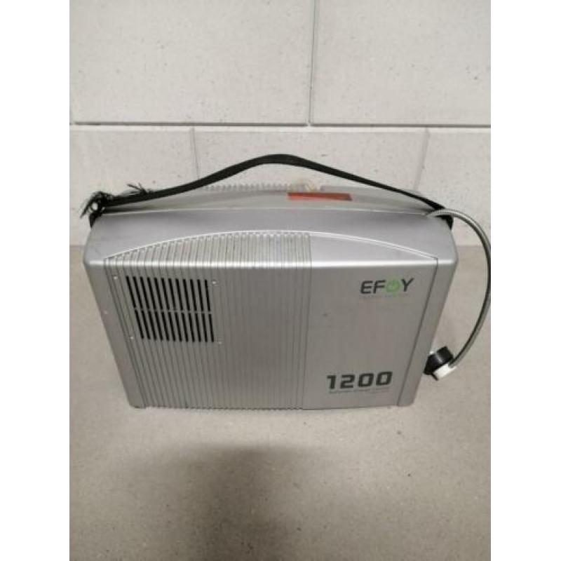 Efoy 1200. Start vaassen doet daarna storing
