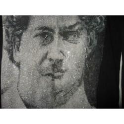 zgan originele zwarte My Brand Pablo Escobar sweater, mt S