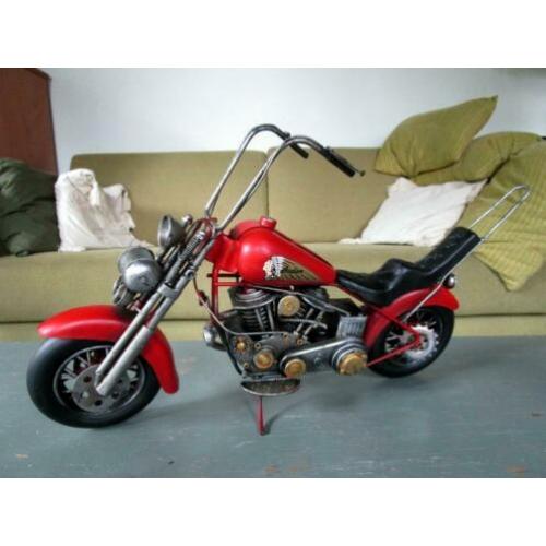 metalen model motorfiets, Indian