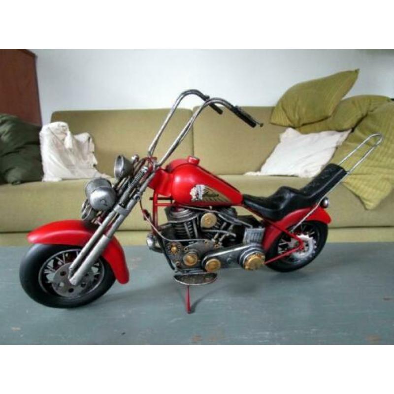 metalen model motorfiets, Indian