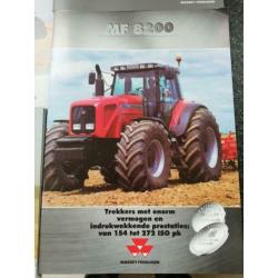 Massey ferguson folders 8200/8400/6400/7400/5400