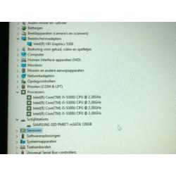 Dell Latitude E7450, i5-5300u, 2,3GHz-2,7, 8 GB, 128 GB SSD.