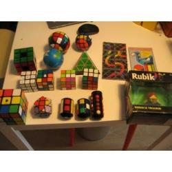 Set Rubik Puzzels Kubus, ,Bollen, Triamid, Toren etc