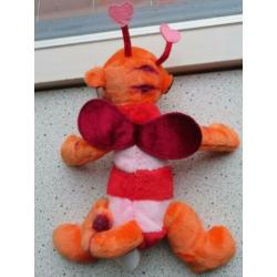 Disney Teigetje merk Nicotoy Tigger Valentijn meet ca 35 cm