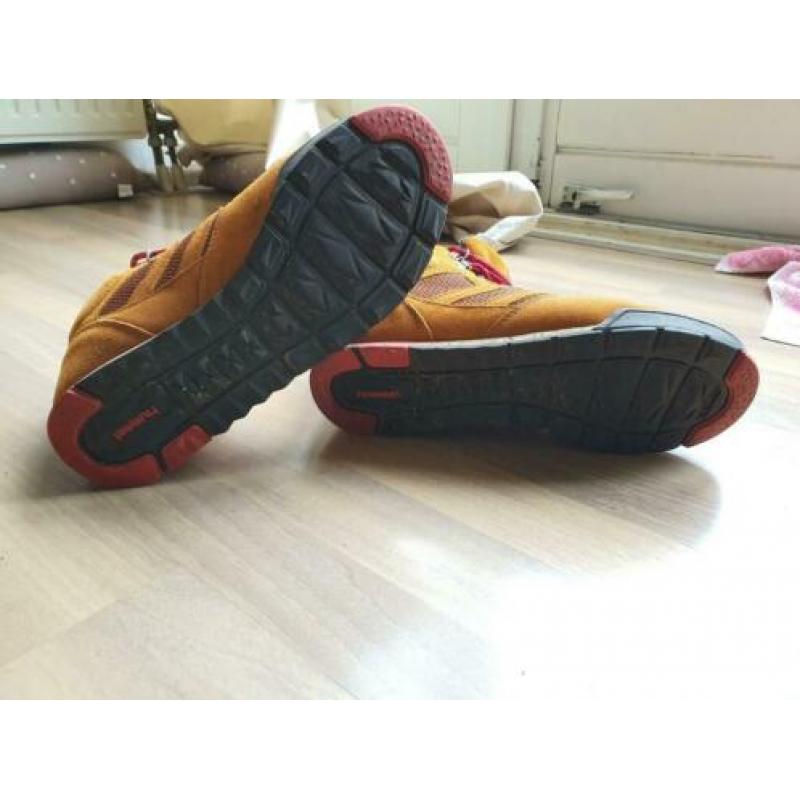 Bruine Hummel wandelschoenen trekkin hoog maat 44