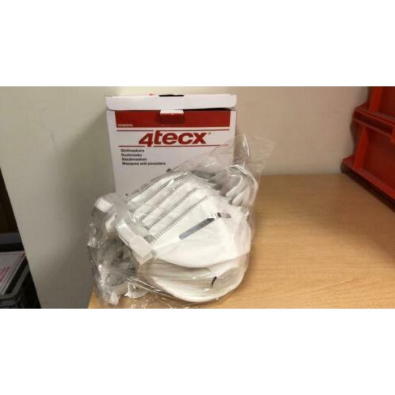 4tecx FFP3 stofmaskers mondkapje EN-149. 5 stuks