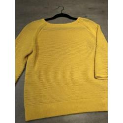 Gele Turnover trui