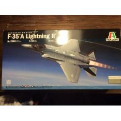 Italeri F-35 A lightning II met BIG ED en mask set