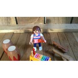 Playmobil meisje muziekinstrumenten muziek