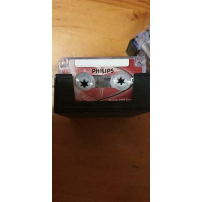 Philips Pocket Memo classic 388. Incl 11 bandjes.