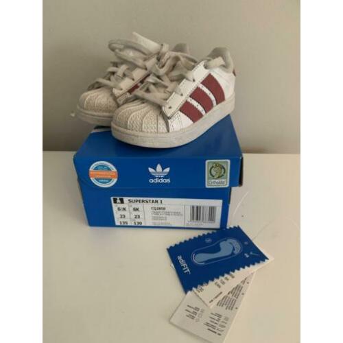 Adidas Superstar meisjes schoenen maat 23