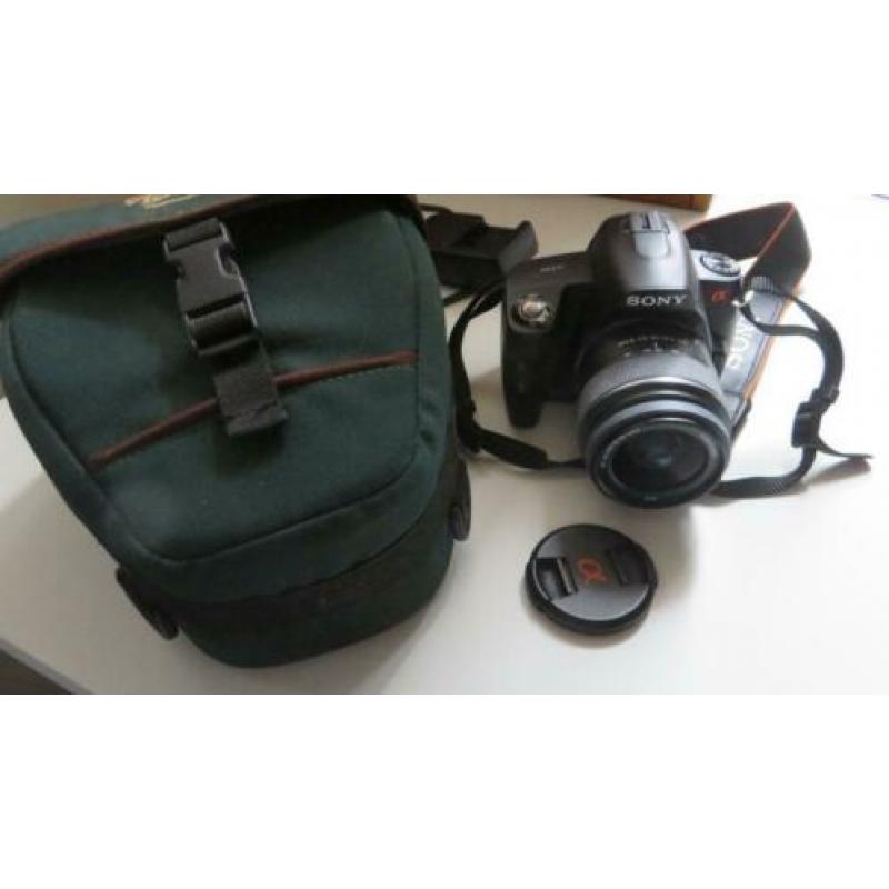 Sony A290L digitale camera met tas