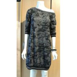 Leuke jurk in camouflage print