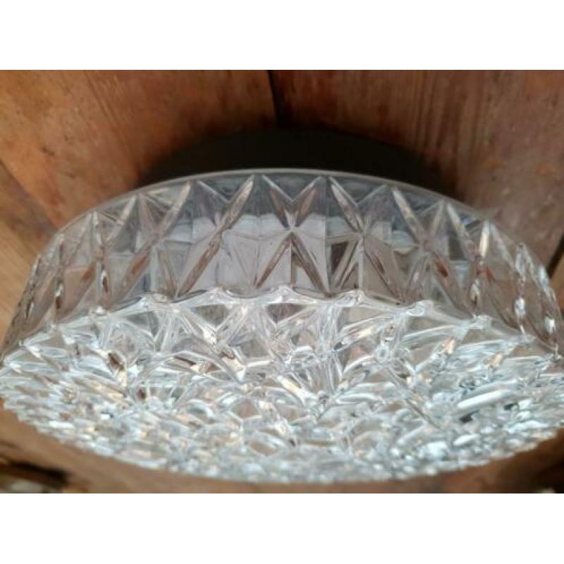 vintage glazen BUR leuchten plafonniere plafondlamp