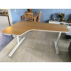 BEKANT Ikea hoekbureau links 160x110 cm