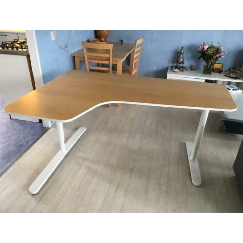 BEKANT Ikea hoekbureau links 160x110 cm