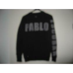 zgan originele zwarte My Brand Pablo Escobar sweater, mt S