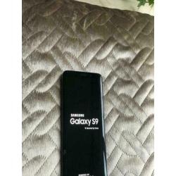 Samsung S9 met barst in het scherm werkt nog 100%