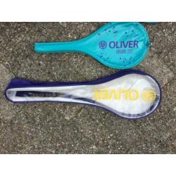 Tennis-racket+hoes+bal Squash-racket+hoes+bal