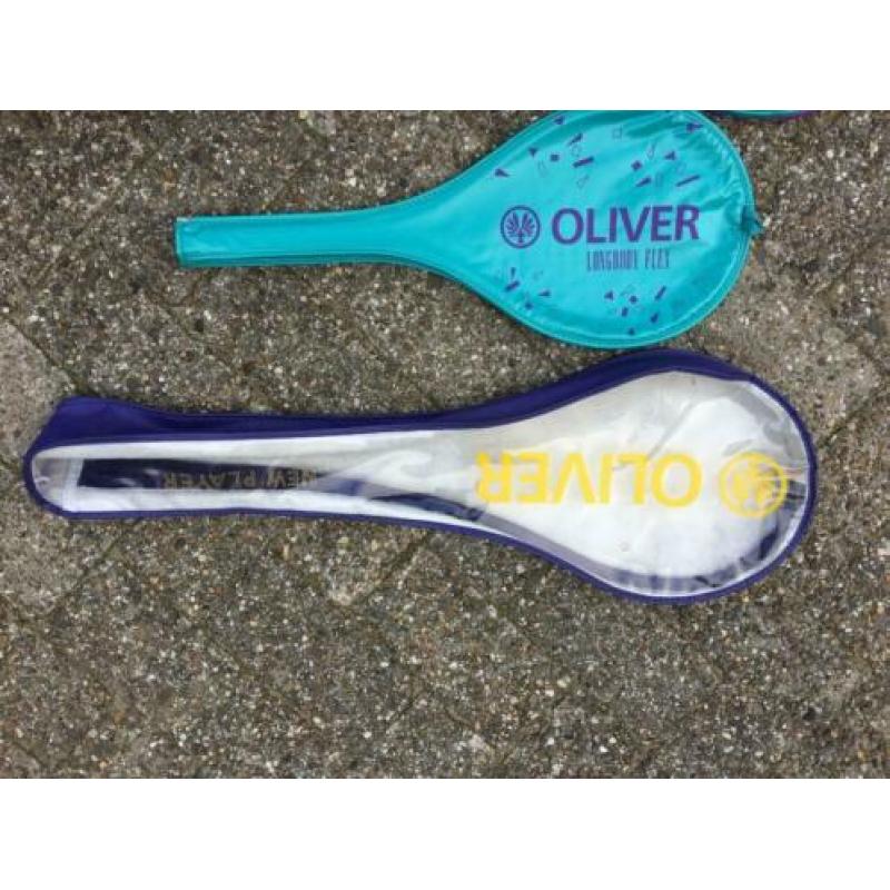 Tennis-racket+hoes+bal Squash-racket+hoes+bal