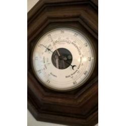 Achtkantige barometer, eind jaren `60.