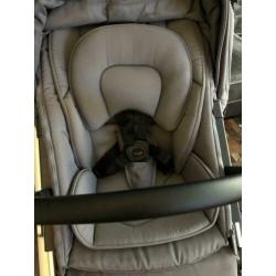 Zgan Nuna Ivvi savi grijs + maxi cosi pebble