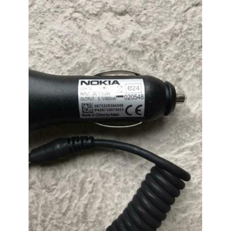 Nokia Car Charger E24 autolader telefoon