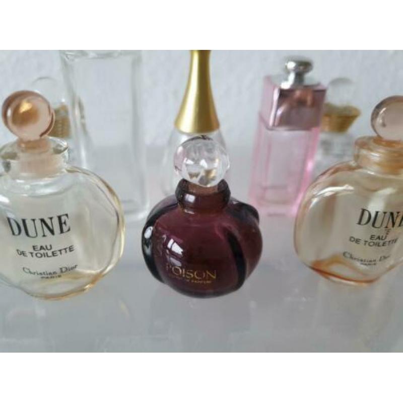 Lege miniatuur Dior 10 x