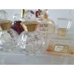 Lege miniatuur Dior 10 x