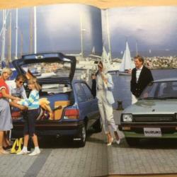 Autofolder/Brochure Suzuki SA 310 1984 16 pagina's + test
