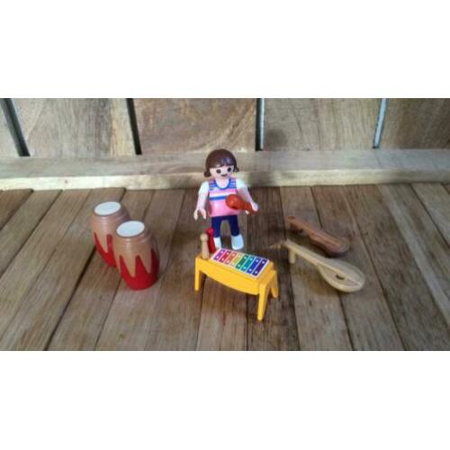 Playmobil meisje muziekinstrumenten muziek