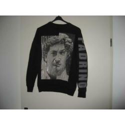 zgan originele zwarte My Brand Pablo Escobar sweater, mt S