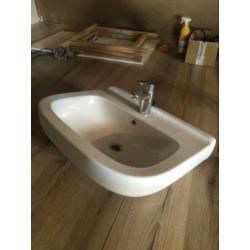 Grohe kraan en sphinx wastafel