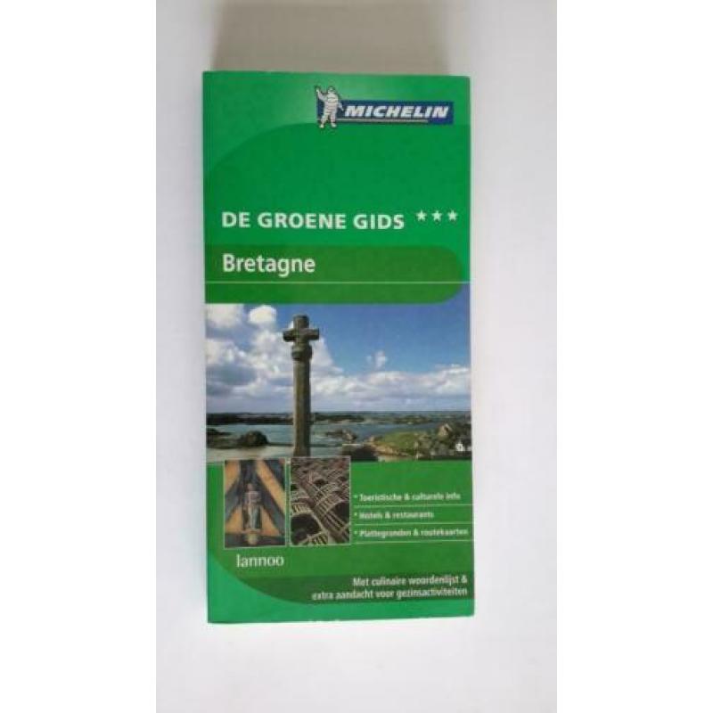 MICHELIN DE GROENE GIDS Bretagne Frankrijk LANNOO