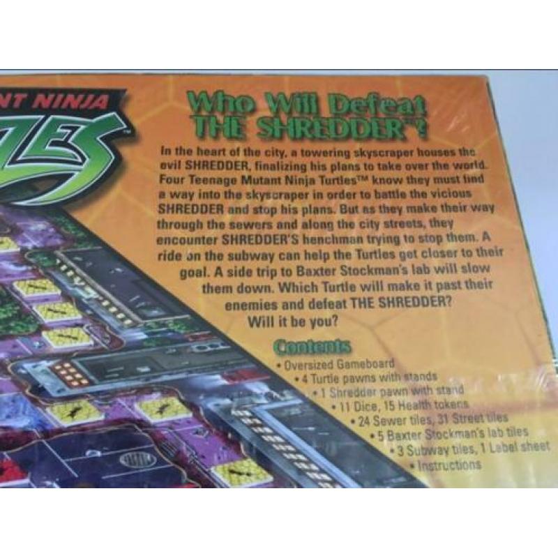 Teenage Mutant Ninja Turtles 2003 Engels Milton Bradley