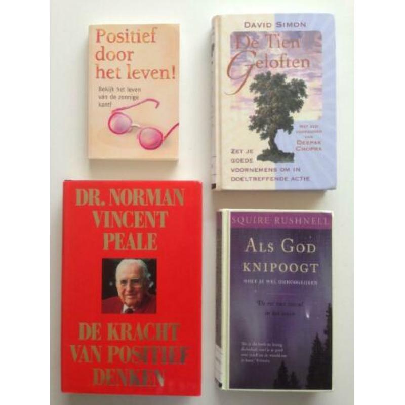 (33B) 4x Positief denken o.a.Tien geloften Als God knipoogt