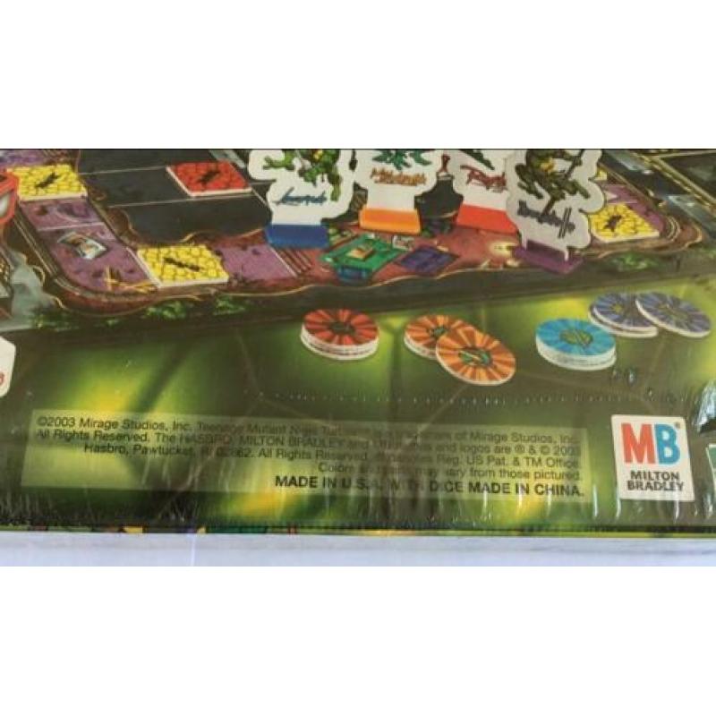 Teenage Mutant Ninja Turtles 2003 Engels Milton Bradley